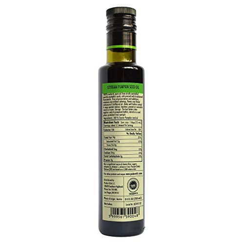 Pödör Premium Styrian Pumpkin Seed Oil - 8.4 Fl. Oz. - Cold-Pres