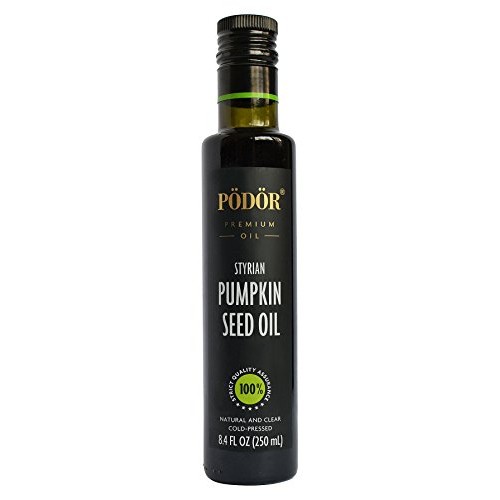 Pödör Premium Styrian Pumpkin Seed Oil - 8.4 Fl. Oz. - Cold-Pres