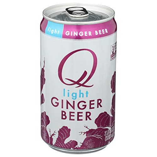 Q Drinks, Ginger Beer Lite, Net Wt. 30 Fl Oz Pack Of 4