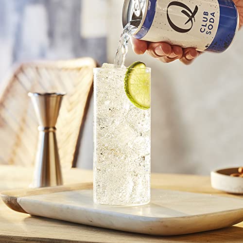 Q Mixers Club Soda, Premium Cocktail Mixer, 7.5 Oz 12 Cans