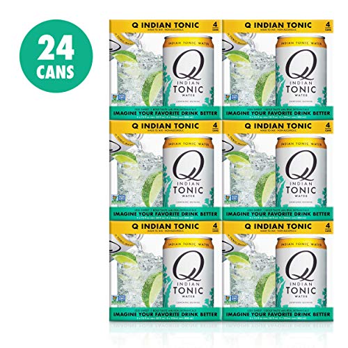 Q Mixers Indian Tonic Water, Premium Cocktail Mixer, 7.5 Oz 12