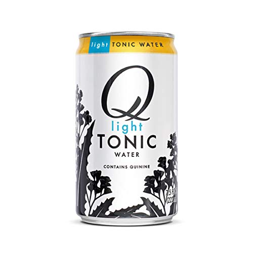 Q Mixers Light Tonic Water, Premium Cocktail Mixer, 7.5 Oz 24 C