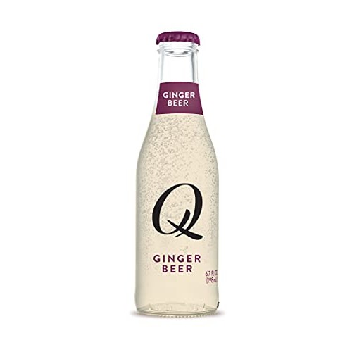 Q Mixers Ginger Beer, Premium Cocktail Mixer, 6.7 Oz 24 Bottles