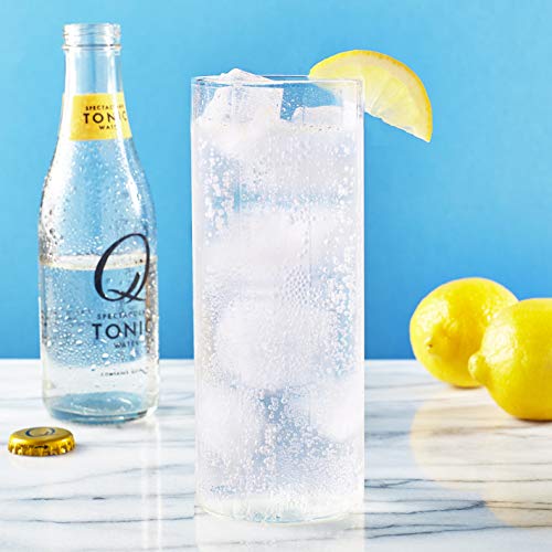Q Mixers Tonic Water, Premium Cocktail Mixer, 6.7 Oz 24 Bottles