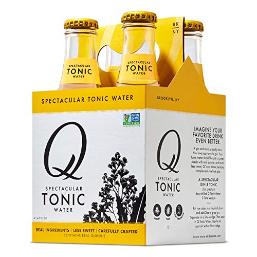Q Mixers Tonic Water, Premium Cocktail Mixer, 6.7 Oz 24 Bottles