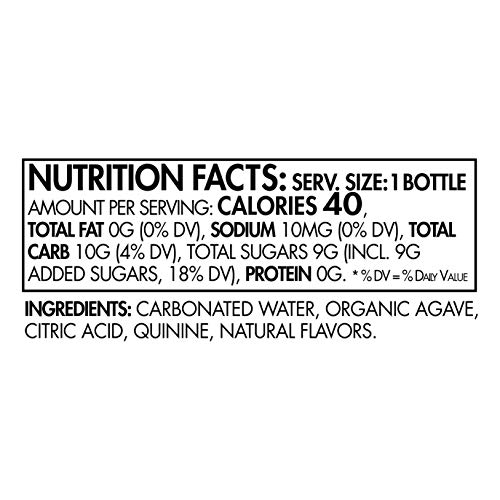 Q Mixers Tonic Water, Premium Cocktail Mixer, 6.7 Oz 24 Bottles