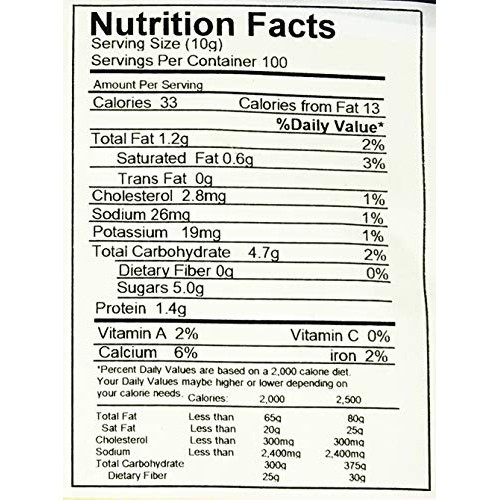 Qbubble Tea Powder, Peach, 2.2 Pound