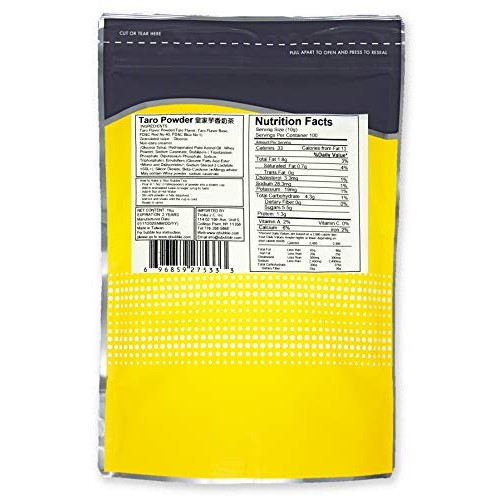 Qbubble Tea Powder Taro Powder, 2.2 Pound