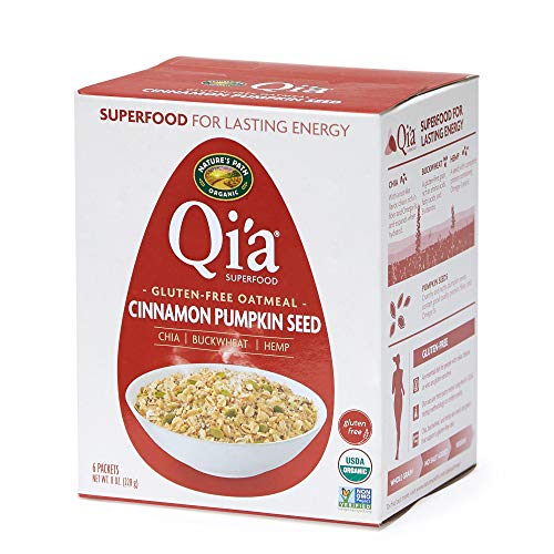 Natures Path Qia Superfood Organic Gluten Free Oatmeal, Cinnam
