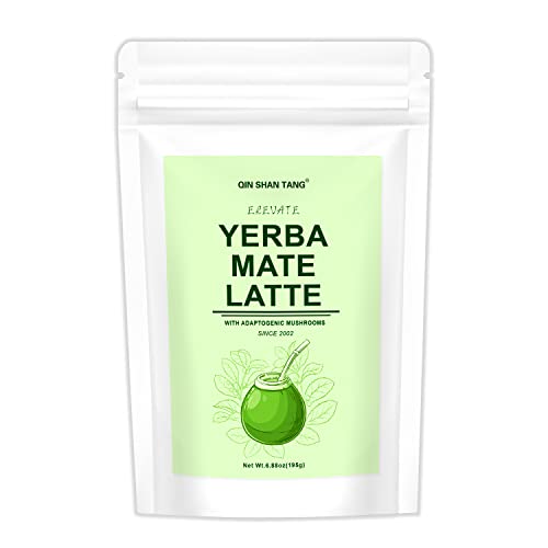 Mushroom Yerba Mate Latte, Includes Organic Yerba Mate Powder, R...