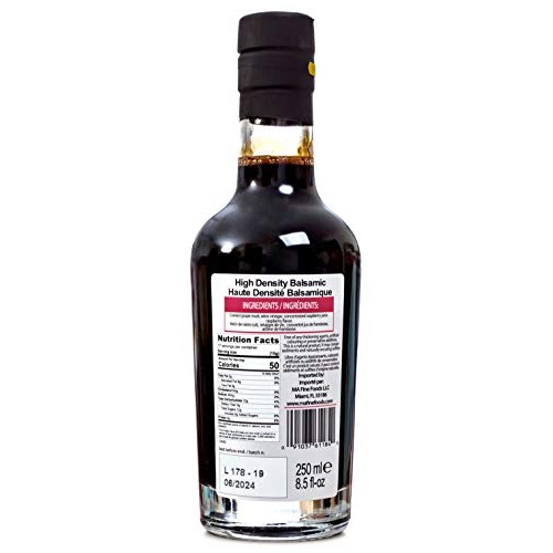 Qo Gourmet Thick Flavored Aged Dense Balsamic Vinegar Of Modena