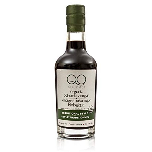 Qo Organic Thick Aged Balsamic Vinegar Of Modena | 4% Acidity |