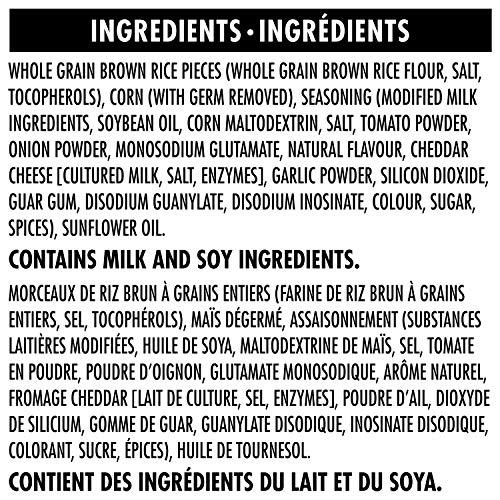 Quaker Crispy Minis Tortilla Cheesy Nacho Rice Chips, 100G/3.5 O