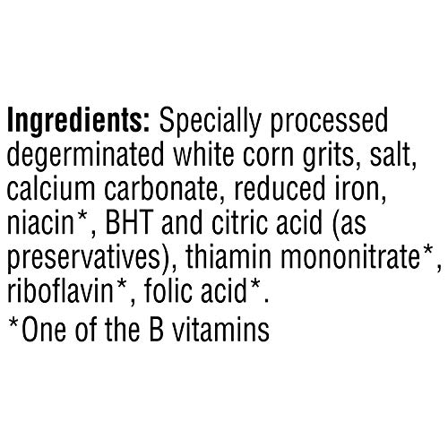 Quaker Quick White Grits Cereal Tube, 1.5 Lb