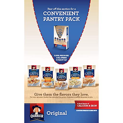 Quaker Quick White Grits Cereal Tube, 1.5 Lb