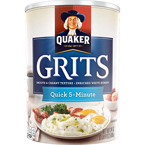 Quaker Quick White Grits Cereal Tube, 1.5 Lb
