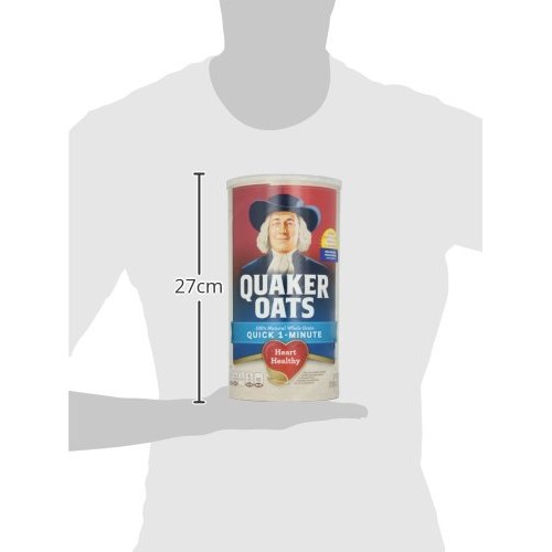 Quaker, Quick 1 Minute Whole Grain Oats, 42 Oz