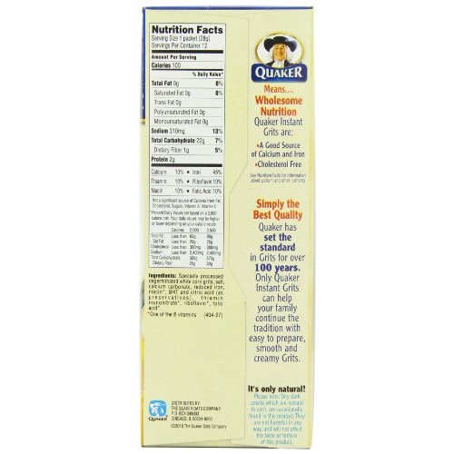 Quaker Instant Grits 340 G Pack Of 2