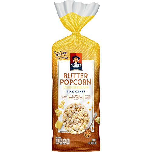 Quaker Buttered Popcorn Rice Cakes, 4.47 Oz
