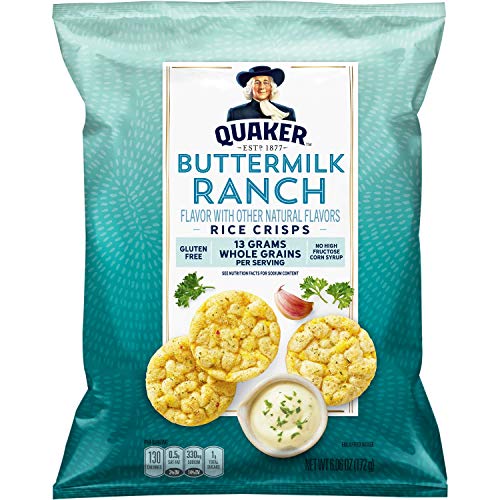Quaker Rice Cake, Ranch, 6.06 Oz