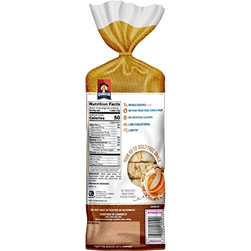 Quaker Rice Cakes, Caramel, 6.5 Oz