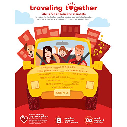 Life Multigrain Cereal, Cinnamon, 13-Ounce Boxes Pack Of 4