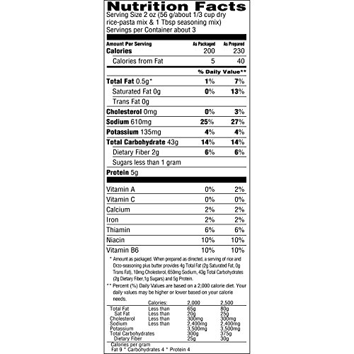 Near East Long Grain & Wild Rice Mix, Garlic & Herb 5.9oz Pack ...