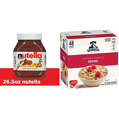 Nutella Chocolate Hazelnut Spread, 26.5 Ounce Pack Of 1 &Amp; Quak