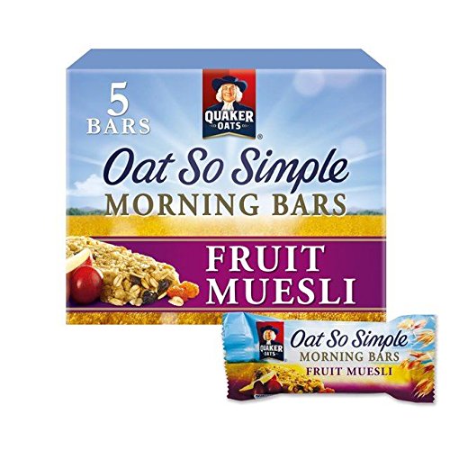 Quaker Oats Oat So Simple Morning Bars Fruit Muesli 5 X 35G