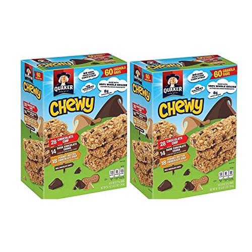 Quaker Chewy Granola Bars 3-Flavor Variety Pack, .Variety Pack