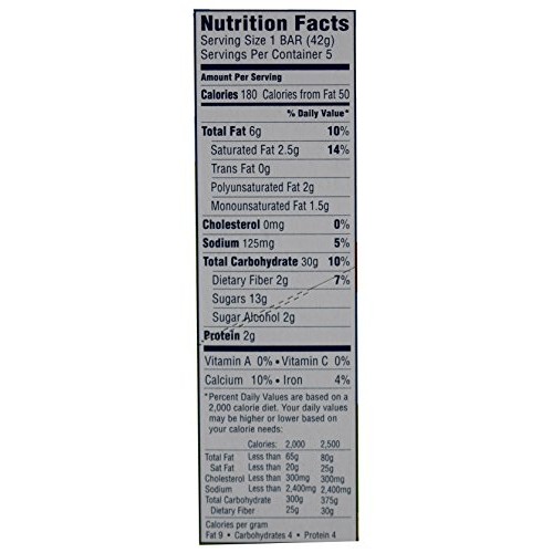 Quaker, Big Chewy, Chocolate Chip Granola Bars, 5 Count, 7.4Oz B