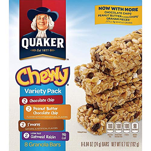 Quaker Chewy Variety Pack Granola Bars 6.7 Oz