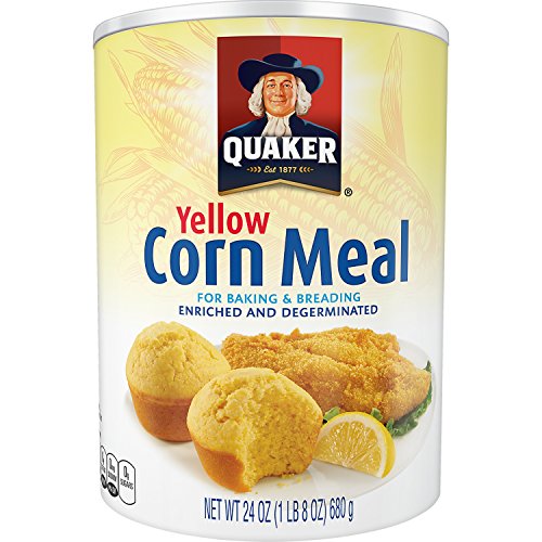Quaker Corn Meal, Yellow, 24 Oz