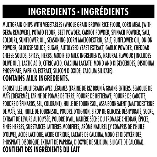 Quaker Crispy Minis Veggie Italian Herb &Amp; Olive Oil Multigrain C