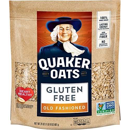 Quaker Gluten Free Old Fashioned Rolled Oats, Non GMO Project Ve...