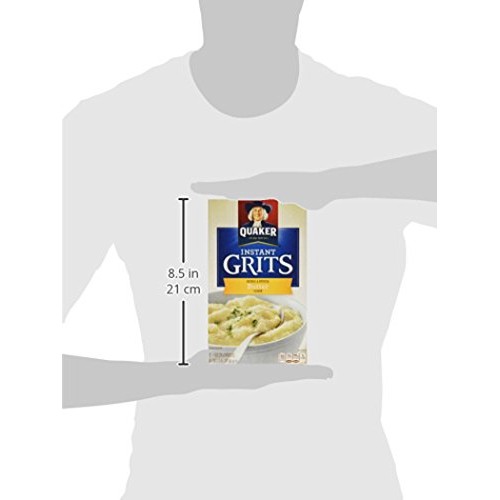 Quaker, Instant Grits, Butter Flavor, 12 Count, 12Oz Box Pack O