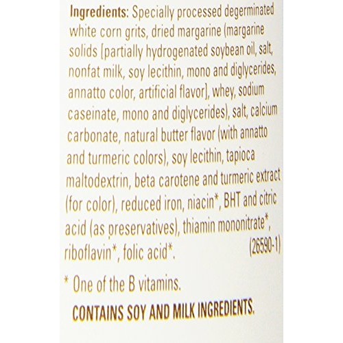 Quaker Instant Grits, Butter Flavor, Breakfast Cereal Pack Of 12