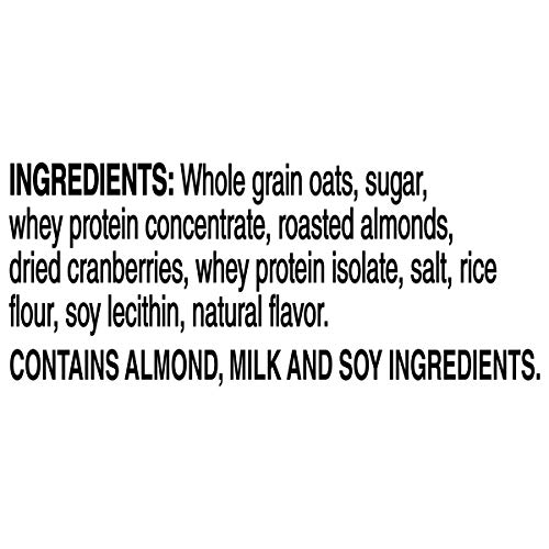 Quaker, Instant Oatmeal, Cranberry Almond, 2.18 Oz, 6 Ct