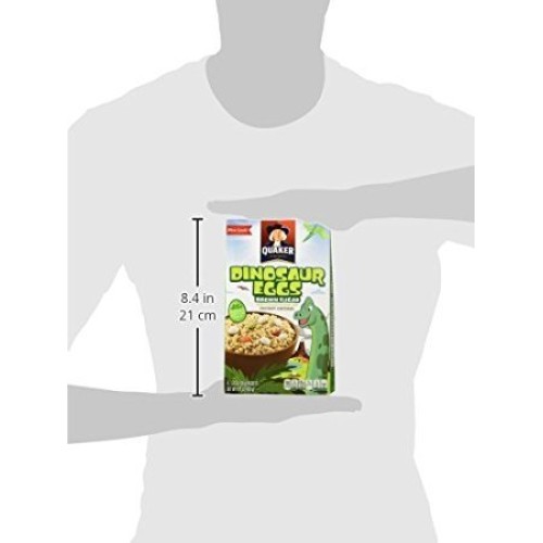 Quaker Instant Oatmeal, Dinosaur Eggs &Amp; Brown Sugar, Individual