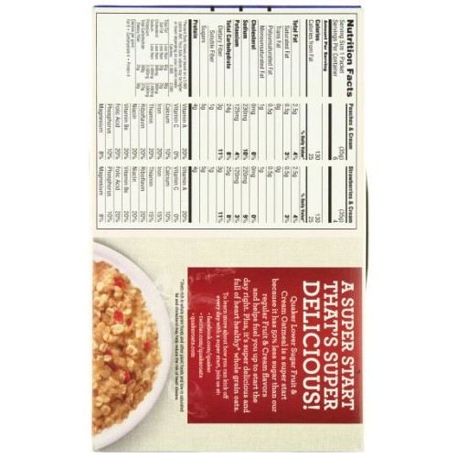 Quaker Instant Oatmeal, Low Sugar Fruit &Amp; Cream Variety Pack, Br