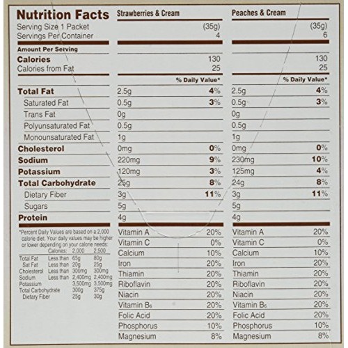 Quaker Instant Oatmeal, Low Sugar Fruit &Amp; Cream Variety Pack, Br