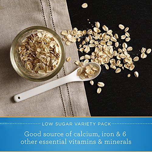 Quaker Instant Oatmeal Lower Sugar, Flavor Variety Pack, 10 Coun