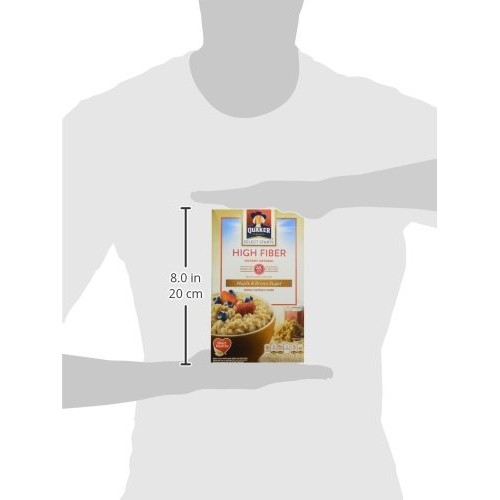 Quaker Instant Oatmeal, Maple And Brown Sugar, 12.6 Oz