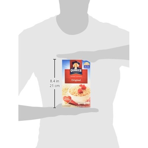 Quaker Instant Oatmeal Original, 12-Count Boxes Pack Of 2