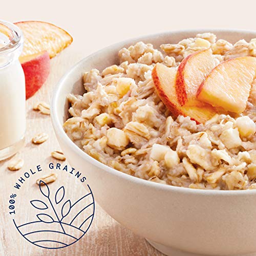 Quaker Instant Oatmeal, Peaches &Amp; Cream, Breakfast Cereal, 10 P