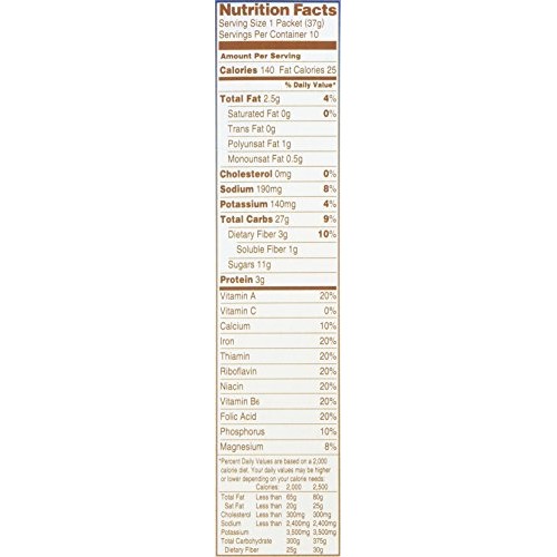 Quaker Instant Oatmeal Raisin, Date &Amp; Walnut, 10-Count Boxes Pa