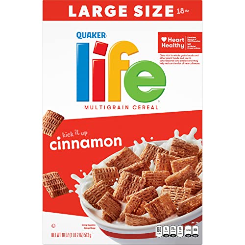 Life Cereal, Cinnamon, 18 Oz