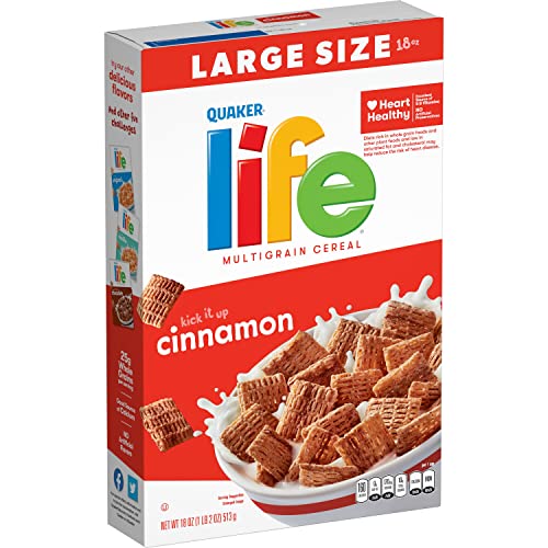 Life Cereal, Cinnamon, 18 Oz