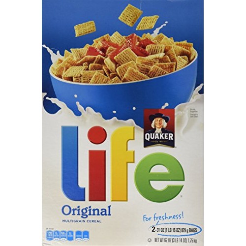 Quaker Life Cereal, 62 Ounce