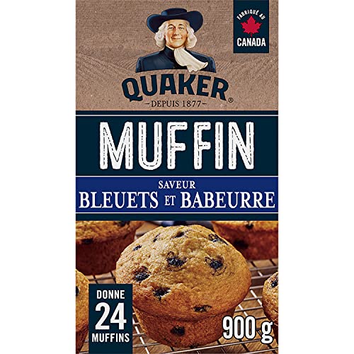 Quaker Muffin Mix Blueberry 900g makes 24 muffins {Imported from...